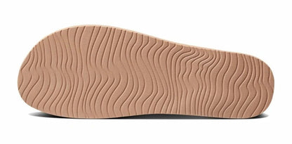 Reef Womens 'Cushion Court' Flip Flops - Rose Gold
