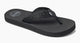 Reef Mens Smoothy Flip Flops Black