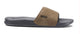 Reef Mens 'One Slide' Padded Strap Slider Grey / Tan