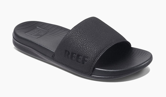 Reef Womens 'One Slide' Padded Strap Slider - Black