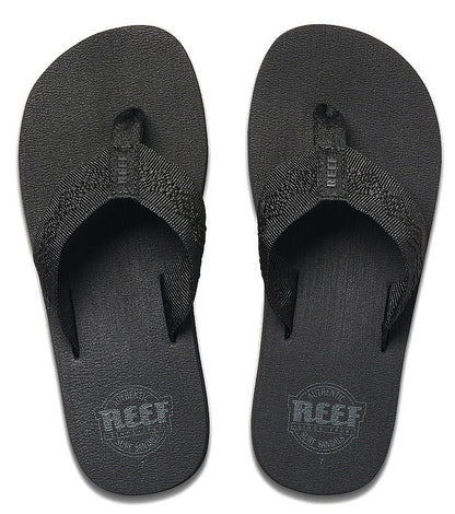 Reef Womens 'Sandy' Flip Flops - Black / Black