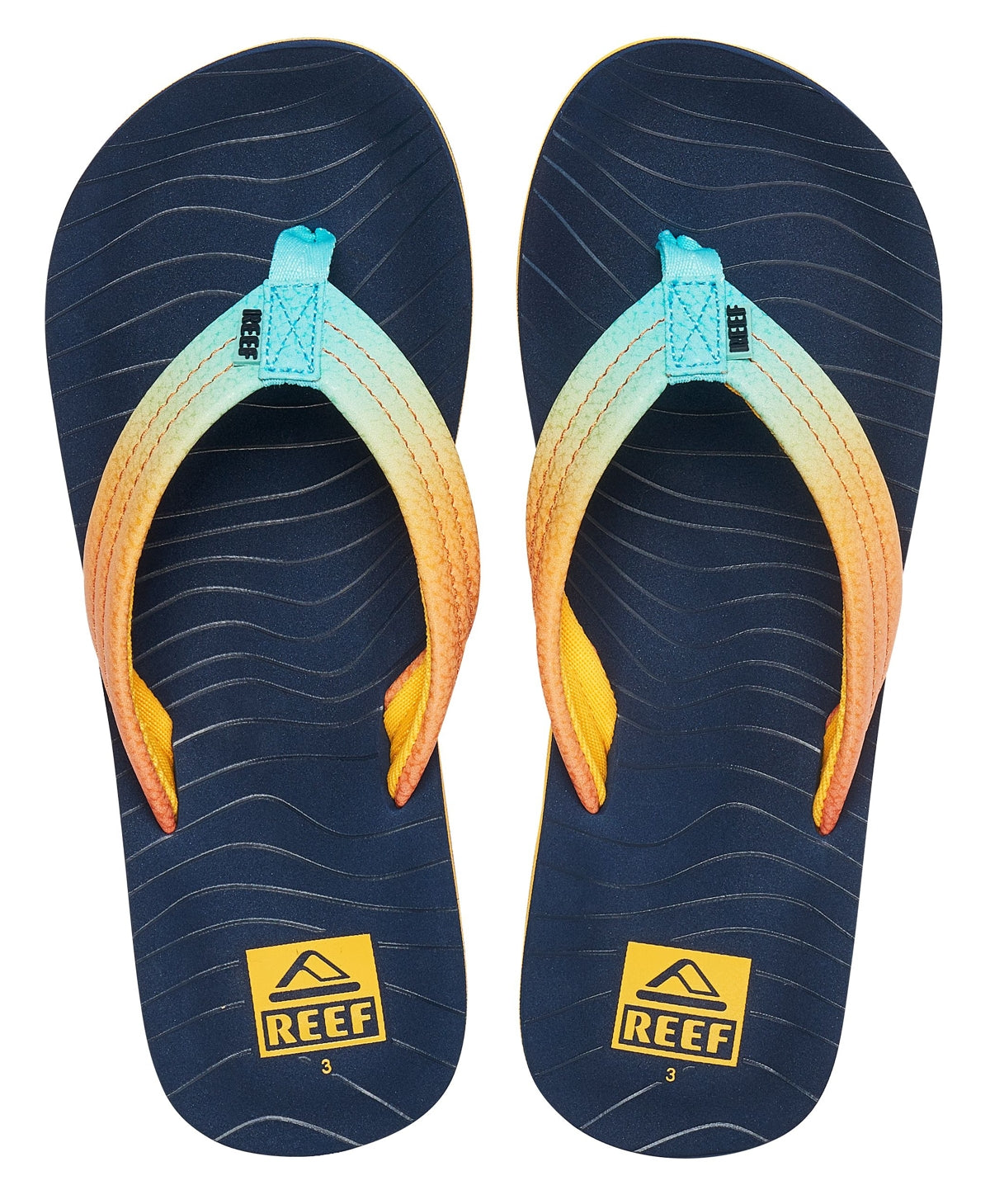 Reef Kids 'Ahi' Flip Flops - Sun and Ocean