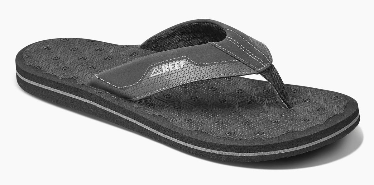 Reef Mens 'The Ripper' Flip Flops - Dark Grey