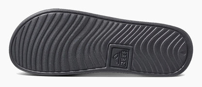 Reef Mens 'One Slide' Padded Strap Slider - Grey / Tan