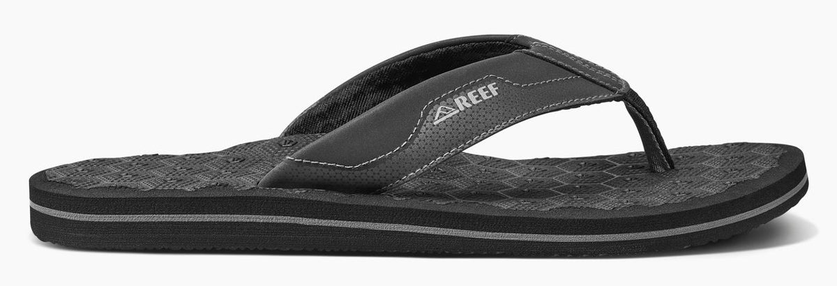 Reef Mens 'The Ripper' Flip Flops - Dark Grey