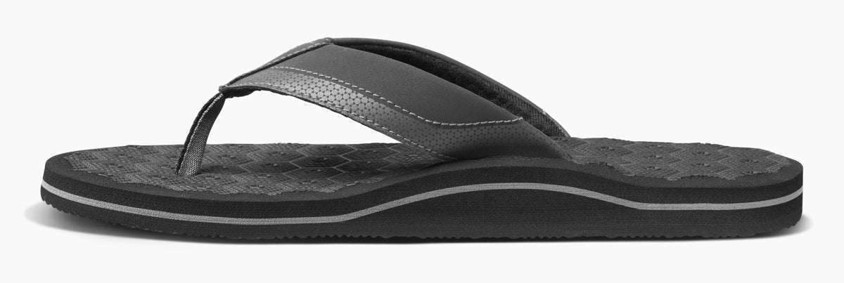 Reef Mens 'The Ripper' Flip Flops - Dark Grey