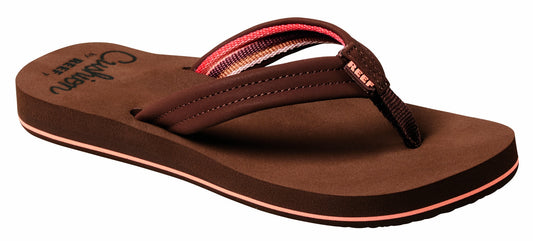 Reef Womens 'Cushion Breeze' Flip Flops - Chocolate Brown