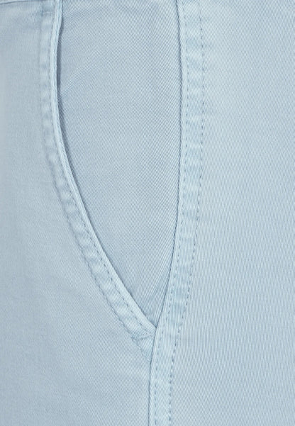 Rupert & Buckley Womens 'Instow' Chino Shorts - Sky Blue