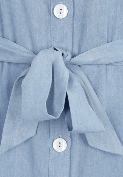 Rupert & Buckley Womens 'Robyn' Button Down Dress - Chambray Blue