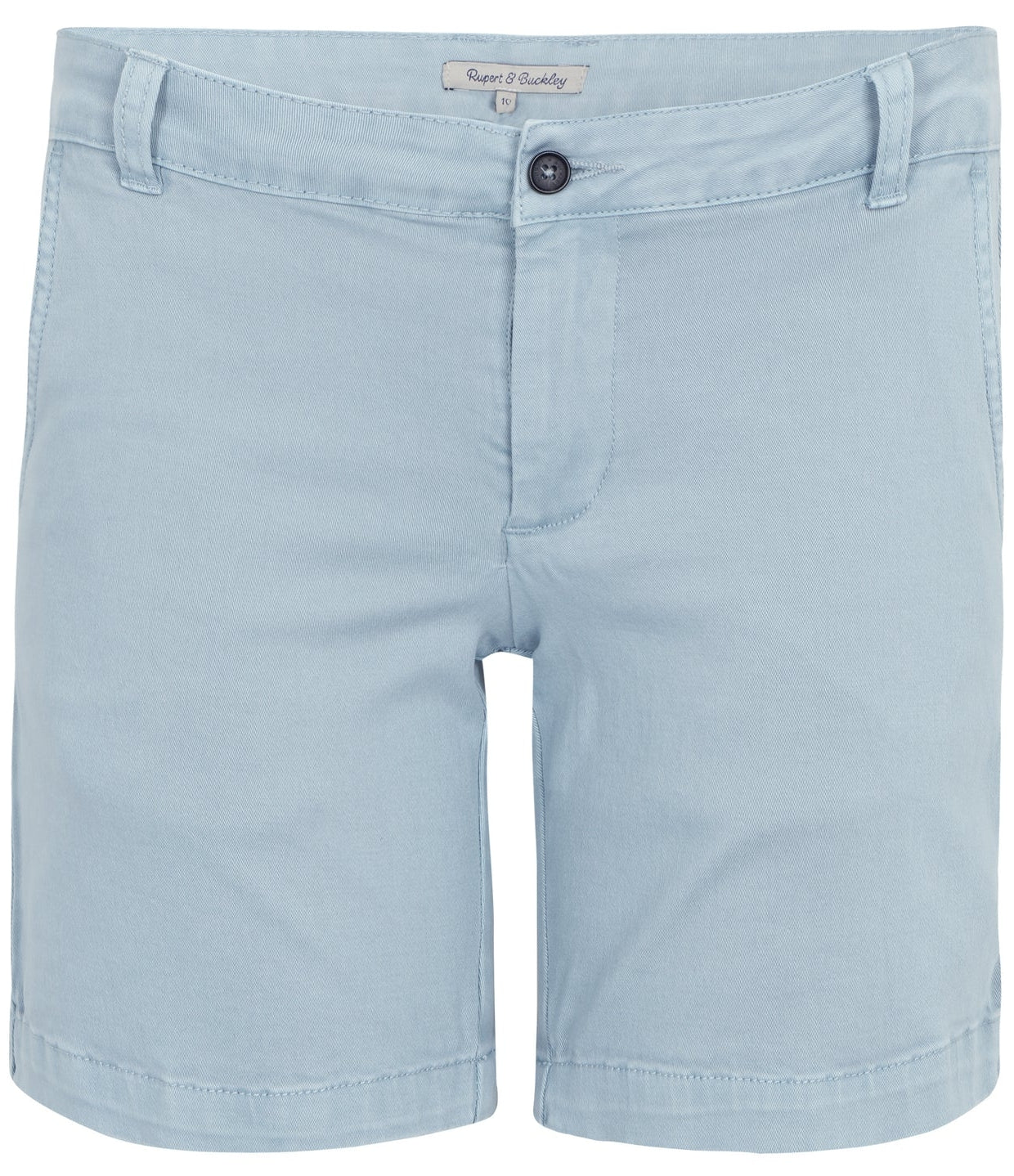 Rupert & Buckley Womens 'Instow' Chino Shorts - Sky Blue