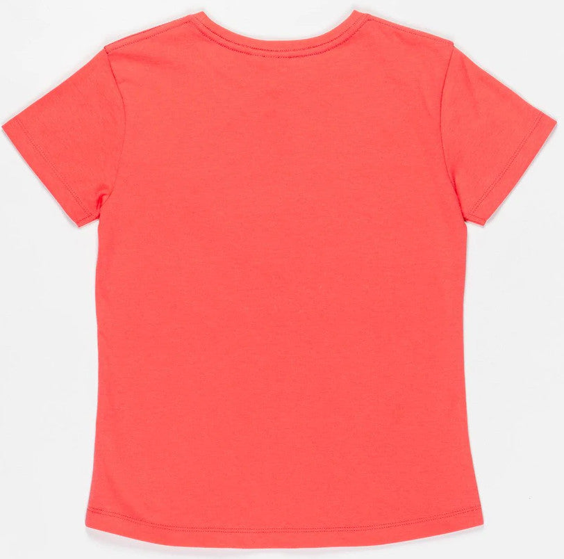 Saltrock Kids 'Surf Sisters Wave' Printed Tee - Pink