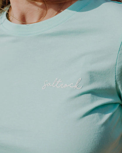 Saltrock Womens Velator Short Sleeve Tee - Light Blue / Turquoise