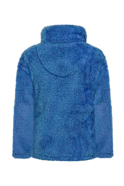 Lighthouse Kids 'Ted' Full Zip Sherpa Fleece - Ocean Blue