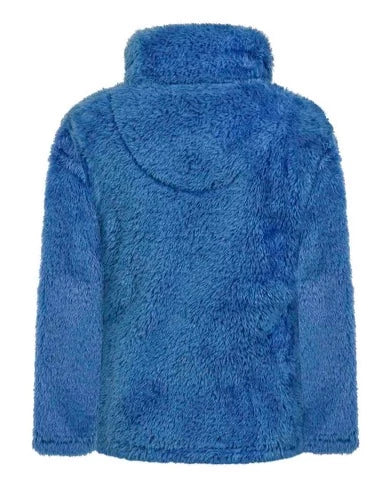 Lighthouse Kids 'Ted' Full Zip Sherpa Fleece - Ocean Blue