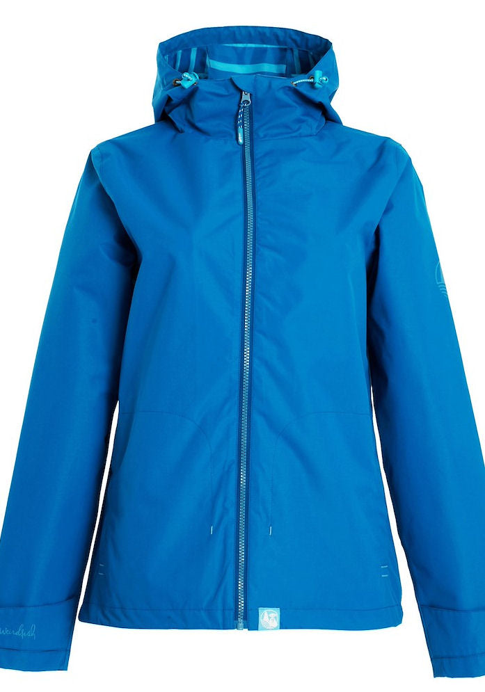 Weird Fish Womens 'Tia' Waterproof Jacket - Storm Blue