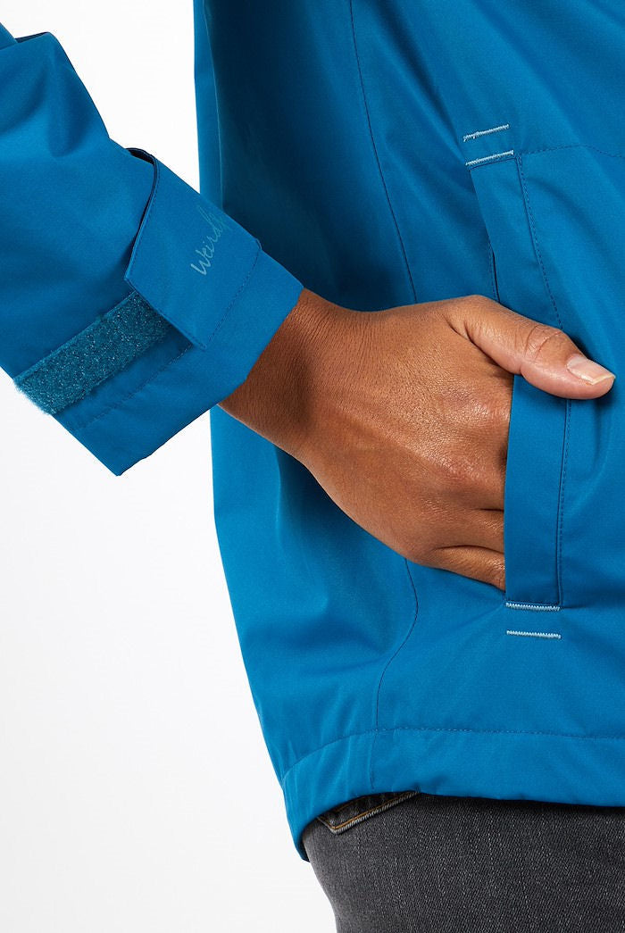 Weird Fish Womens 'Tia' Waterproof Jacket - Storm Blue