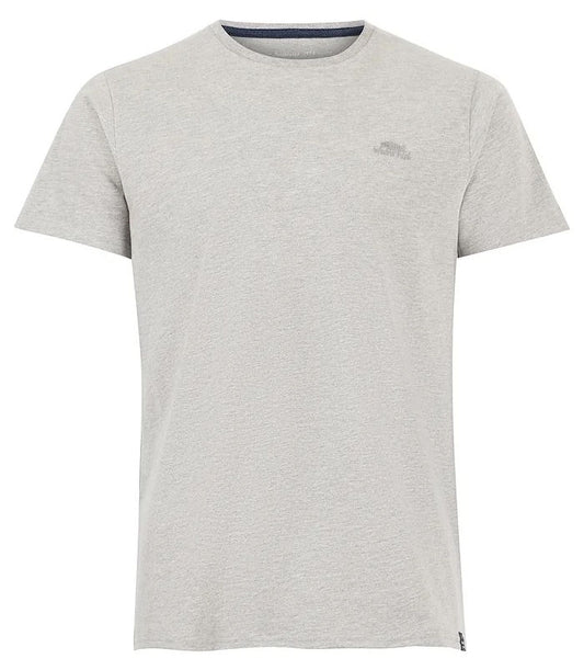 Weird Fish Mens 'Fished' Plain Tee - Grey