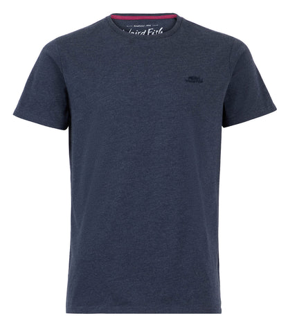 Weird Fish Mens 'Fished' Plain Tee - Navy