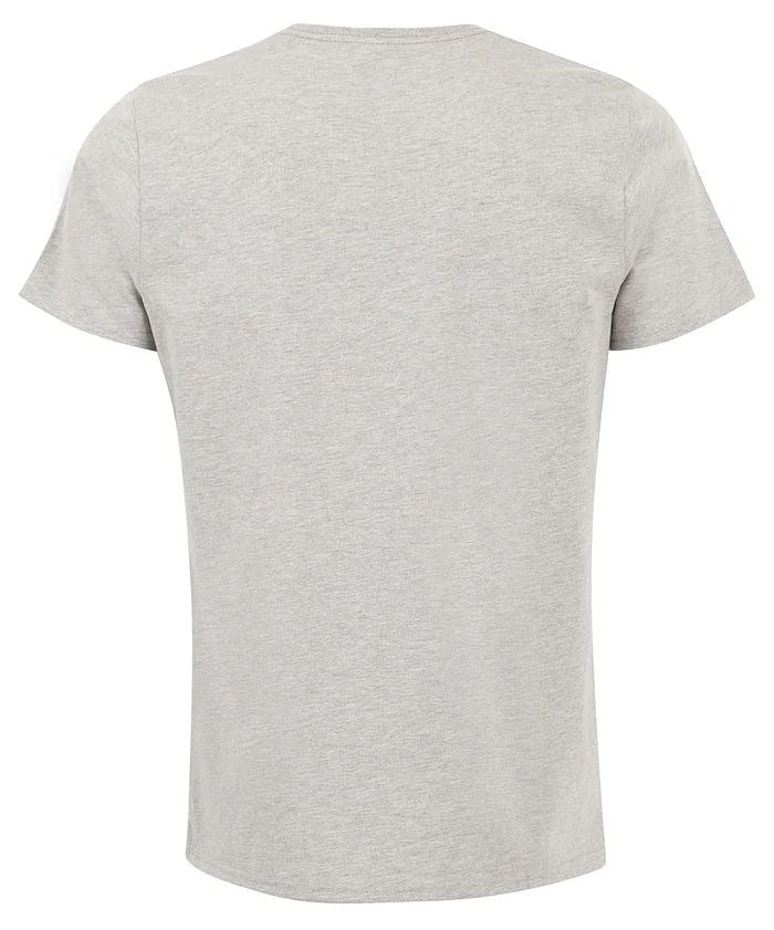 Weird Fish Mens 'Fished' Plain Tee - Grey