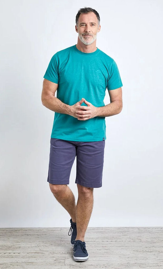 Weird Fish Mens 'Fished' Plain Tee - Viridis Green