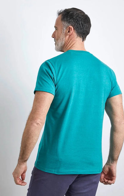 Weird Fish Mens 'Fished' Plain Tee - Viridis Green