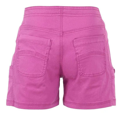 Weird Fish Womens 'Willoughby' Cotton Shorts - Mulberry