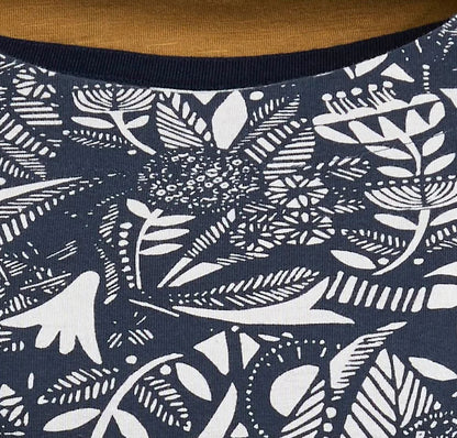 Weird Fish Womens 'Pinto' Floral Tee - Ink