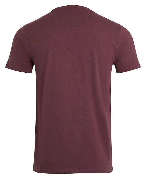 Weird Fish Mens 'First Crawl' Printed Tee - Crushed Berry