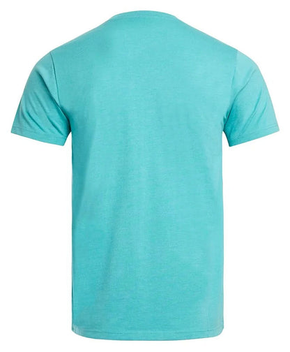 Weird Fish Mens 'Fished' Plain Tee - Washed Teal