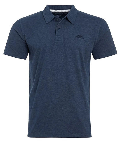 Weird Fish Mens Jetstream Eco Branded Polo Shirt - Navy