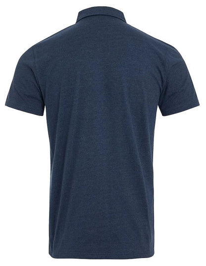 Weird Fish Mens Jetstream Eco Branded Polo Shirt - Navy