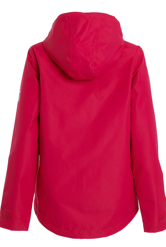 Weird Fish Womens 'Tia' Waterproof Jacket - Dark Pink