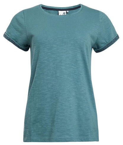 Weird Fish Womens 'Trinity' Outfitter Tee - Sea Green