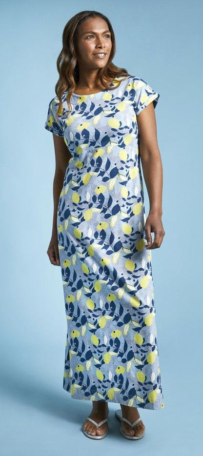 Weird fish maxi dress Clearance