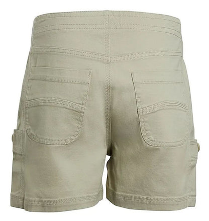 Weird Fish Womens 'Willoughby' Cotton Shorts - Stone