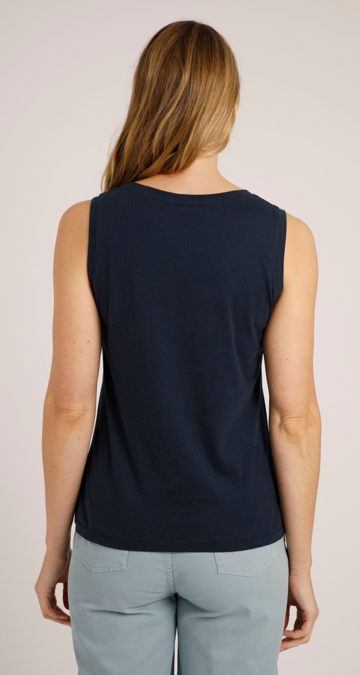 Women's Calle vest from Weird Fish in Navy