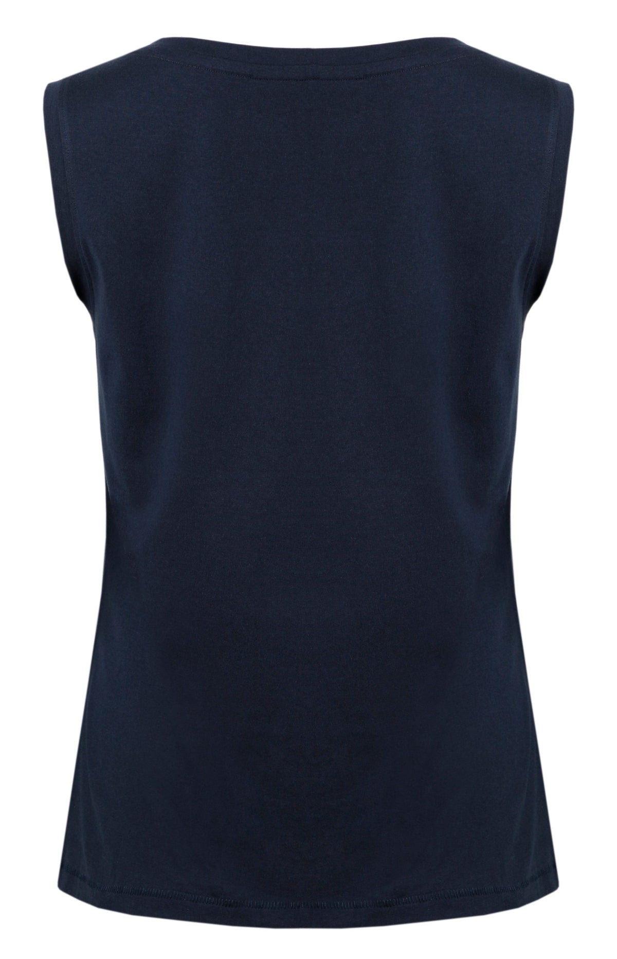 Plain Calle women's vest from Weird Fish in Navy.