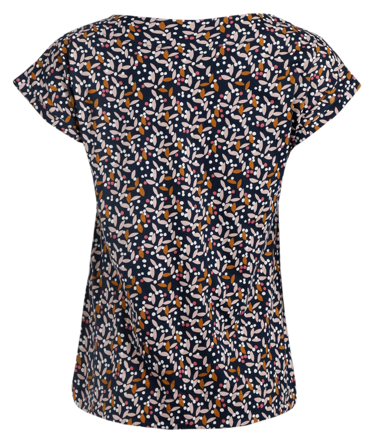 Weird Fish Womens 'Paw Paw' T-Shirt - Dark Navy