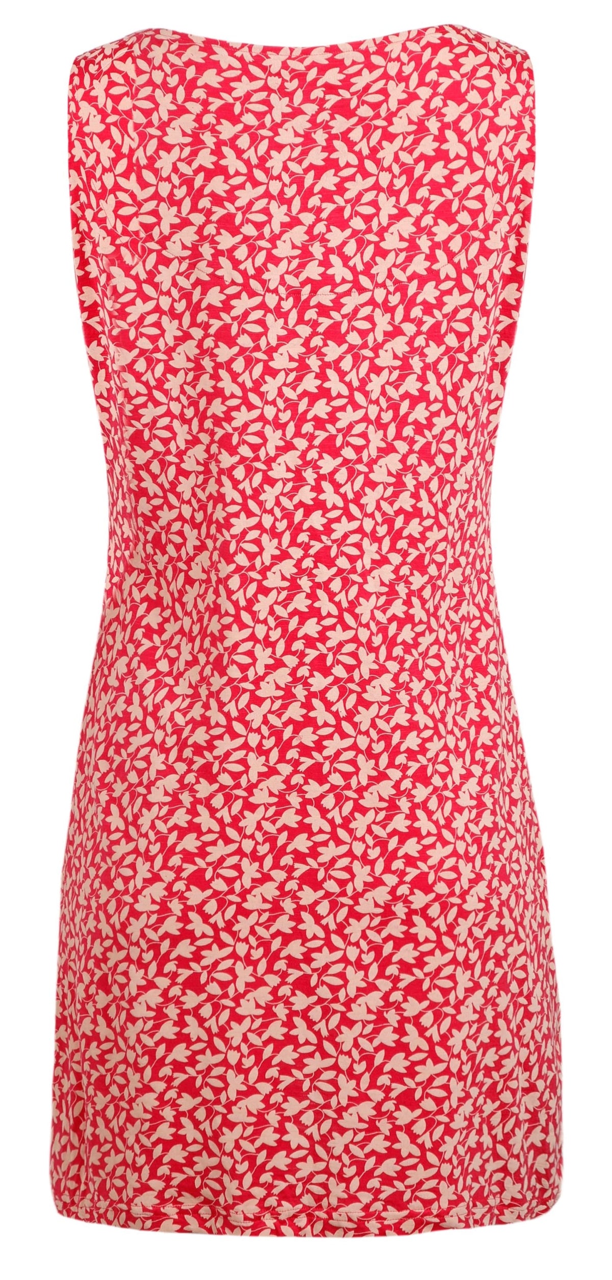 Weird Fish Womens 'Indus' Printed Jersey Tunic - Berry