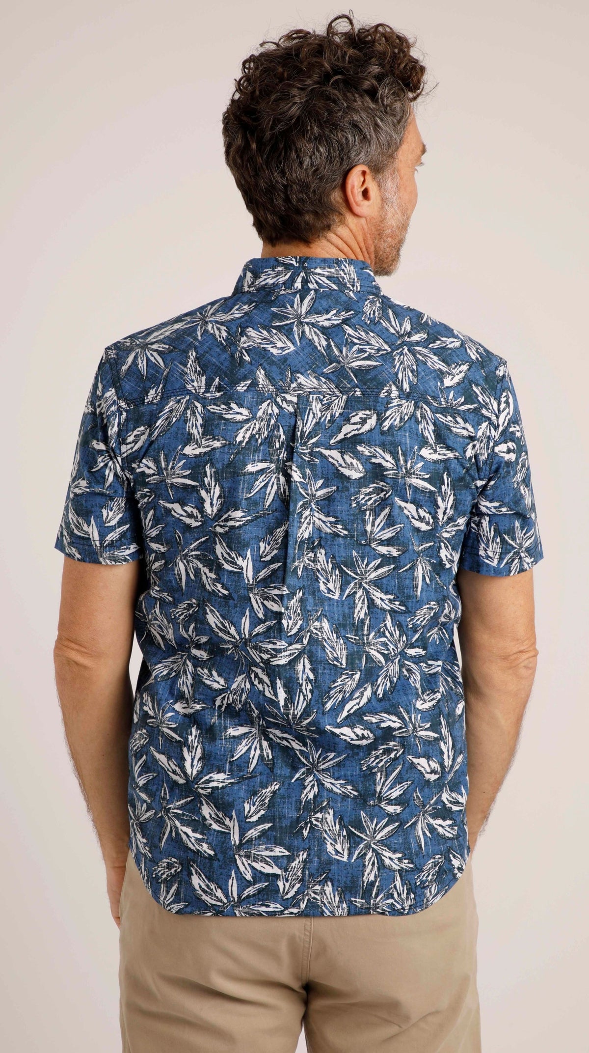 Fish print deals dress shirt