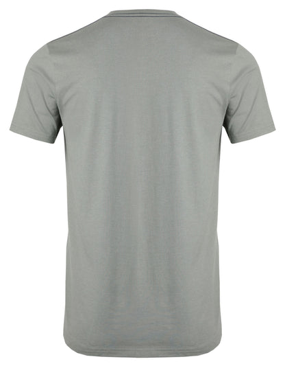 Weird Fish Mens Waves Printed T-Shirt - Shadow Grey