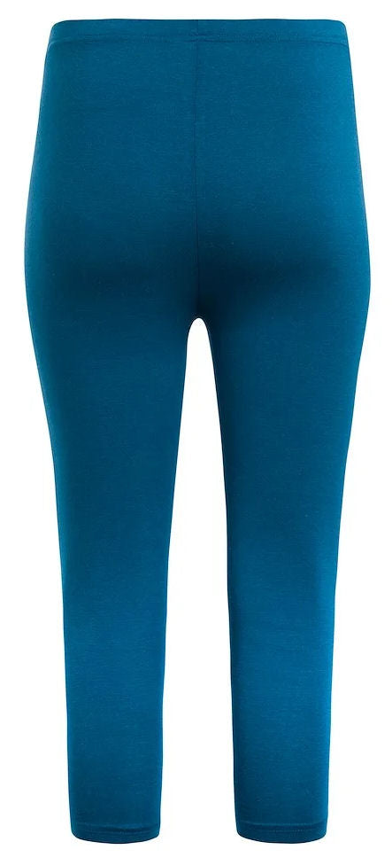 Turquoise capri leggings on sale