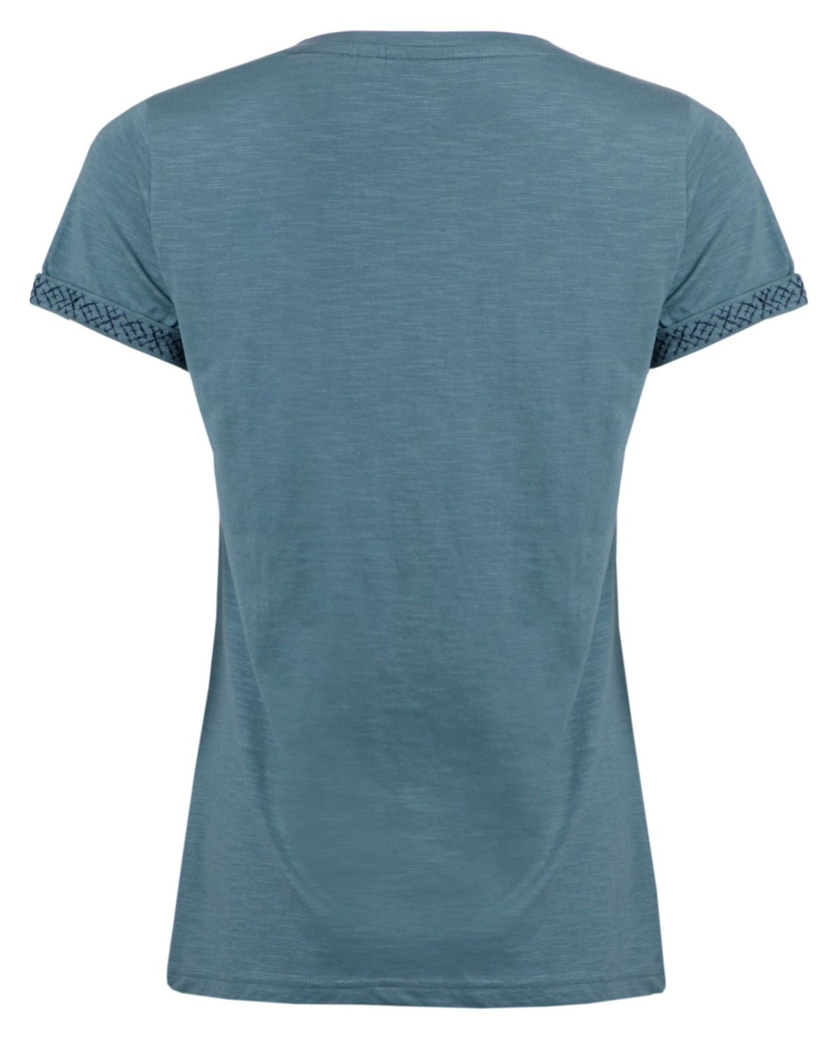 Weird Fish Womens 'Trinity' Short Sleeve Tee - Dusty Blue