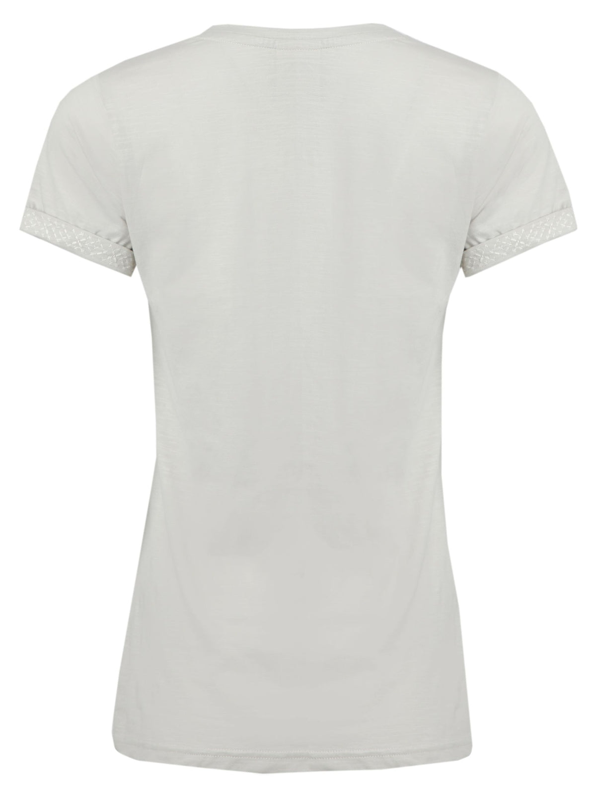 Weird Fish Womens 'Trinity' Short Sleeve Tee - Pearl Grey