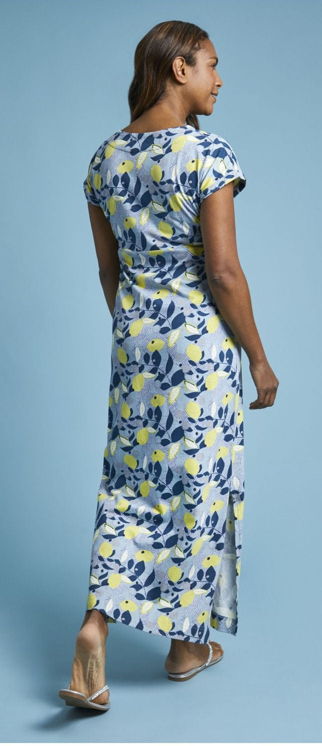 Weird fish top denim dress