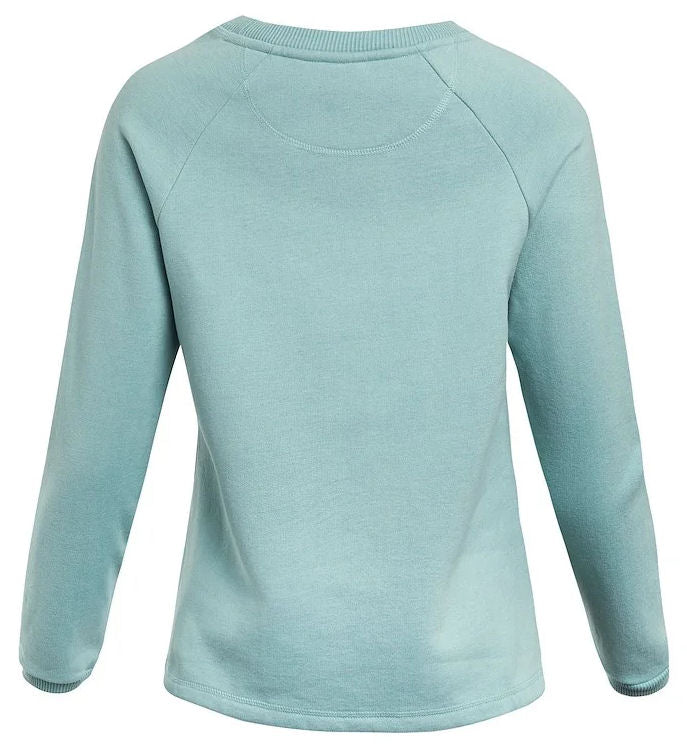 Weird Fish Womens 'Angra' Crew Neck Sweatshirt - Faded Jade